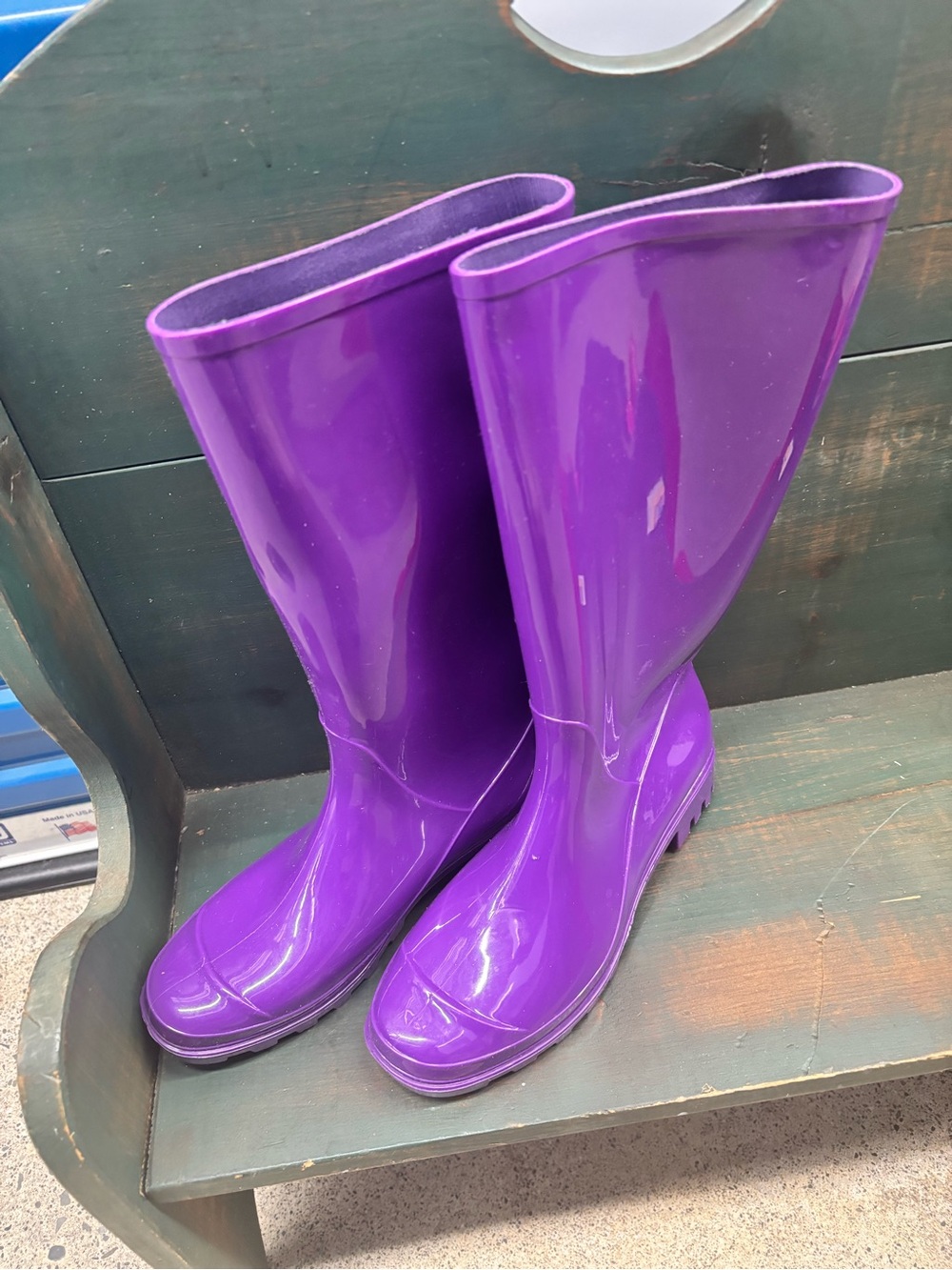Purple Rain boots